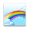 Rainbow emoji on Samsung